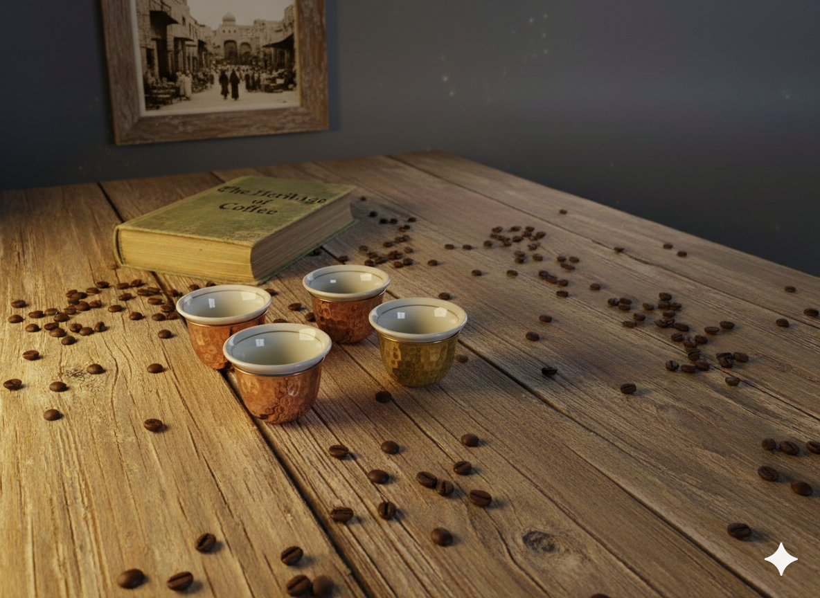 Artisanal Copper Cup Holder / A Cradle of Tradition & Warmth